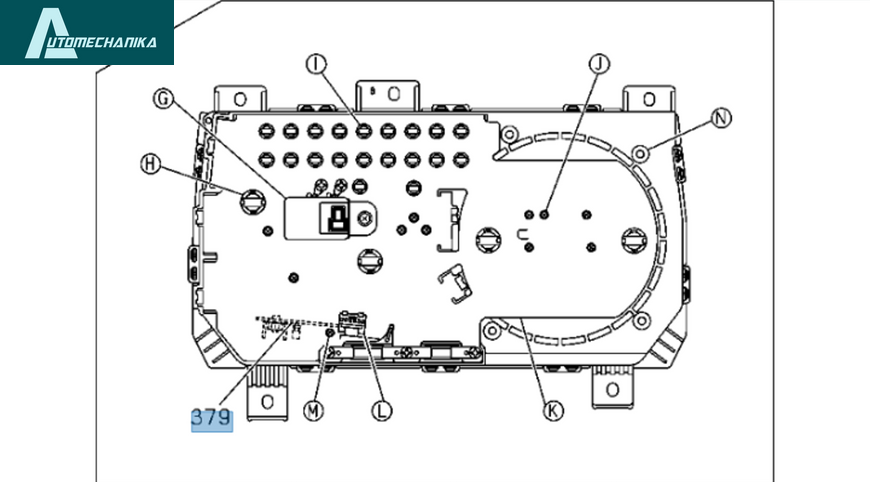 Speedometer Circuit Board ISUZU NPR NQR 8971855120