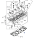Gasket Cylinder Head For ISUZU T=1.80 NQR NPR-HD NPR 4HE1 4.8L FimIzumi 98-04