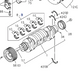 Crankshaft Main Bearings Size 0,5 for ISUZU NPR NQR NPR-HD 4HK1 5,2L 4HG1 4HG1-T 4,6L