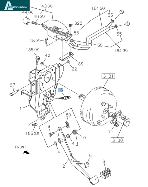 Stop Lamp Light Switch For ISUZU NPR NQR 4HK1 08-24 OEM