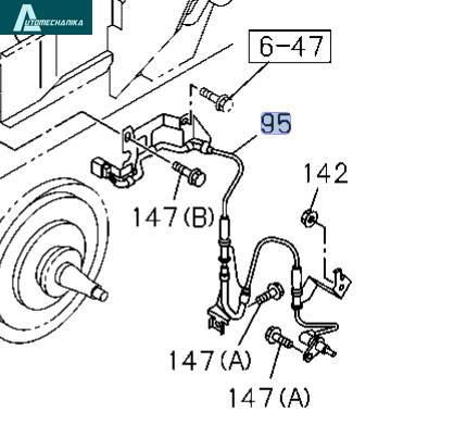 ABS Wheel Speed Sensor Genuine ISUZU NPR NQR Front Left Right 8973703170 OEM