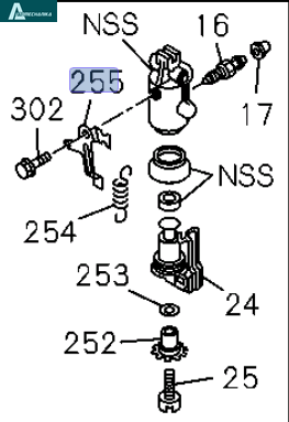 Wheel Brake Cylinder Lever Adjuster Right ISUZU NPR NQR