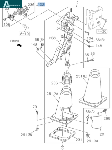 Ignition Switch Lock Assembly For ISUZU NPR NQR F-Series 4HK1 4JJ1 08-24