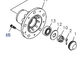 Wheel Stud Right Front Rear for ISUZU NPR NQR NPR-HD 8971476142