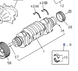 Crankshaft Main Bearings Size 0,25 for ISUZU NPR NQR NPR-HD 4HK1 5,2L 4HG1 4HG1-T 4,6L