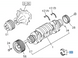 Crankshaft Main Bearings STD for ISUZU NPR NQR NPR-HD 4HK1 5,2L 4HG1 4HG1-T 4,6L 4HE1 4.8L