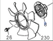 Fan Clutch ISUZU NPR NQR 4HG1 4HG1T 4HF1 8971392990
