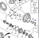 Bearing Pinion Pilot Differential for ISUZU NPR NQR P27-6 OEM