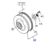 Flywheel ISUZU NPR NQR 4HG1 4HG1-T 4,6L 8973308921