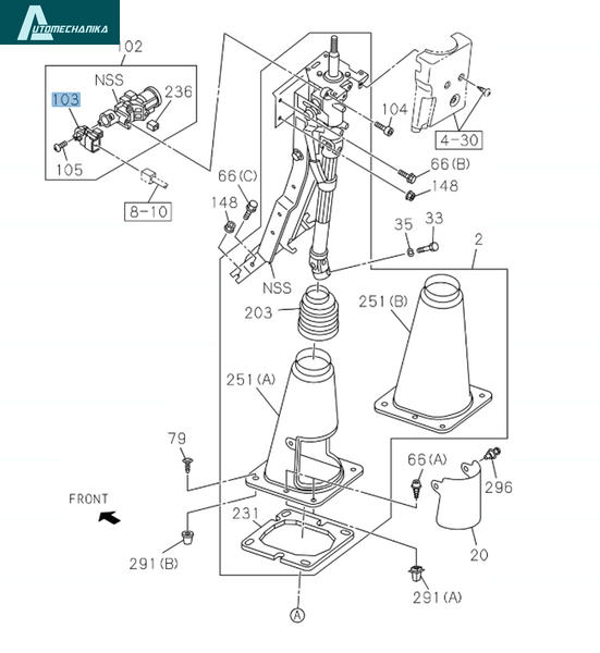 Ignition Switch Contact Groop for ISUZU NLR 2008-2024 8975567310 OEM