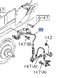 ABS Wheel Speed Sensor ISUZU NPR NQR Front Right 8973497671