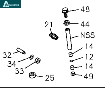 King Pin KIT ISUZU NPR NQR