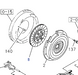 Clutch disk plate ISUZU NPR NQR 4JJ1 4HK1 Genuine D300 mm MYY5 8973771490