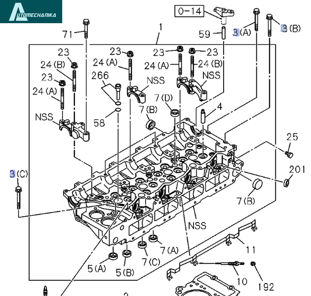 Bolt Cylinder Head For Isuzu NPR NQR NRR FXR FVR FTR 4HK1 5.2L 4HE1 4.8L 98-16 OEM