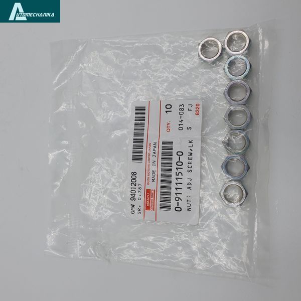 Nut Valve Adjusting Screw For ISUZU NPR NQR 4HK1 4HG1 4HG1T 6HK1 OEM
